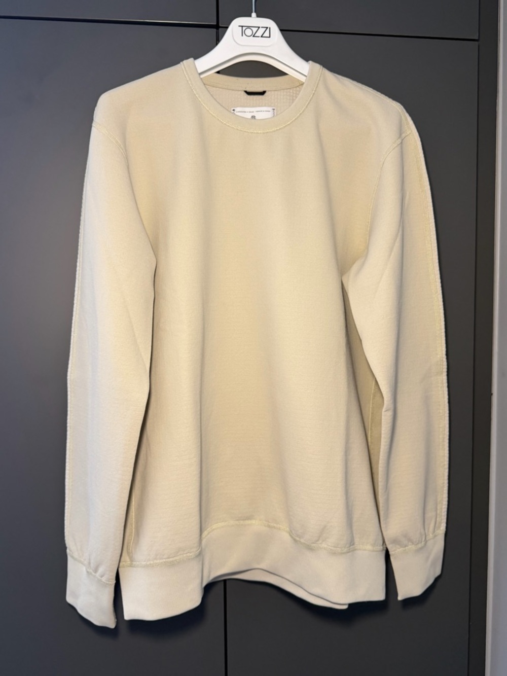 Men's Cream Crewneck Sweater